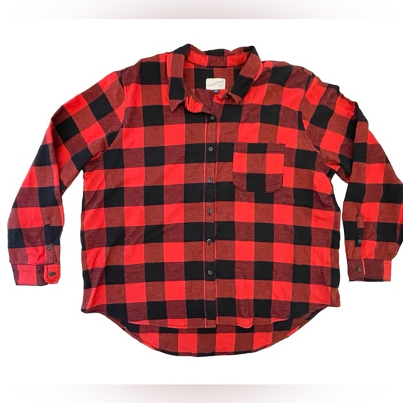 Kings of Leon Upcycled Flannel Shirt - Picture 3 of 11